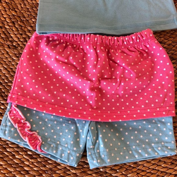 🍍NWT 6 Month Mermaid Short Set Infant - Picture 4 of 6